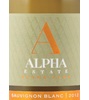Alpha Estate 12 Sauvignon Blanc (Alpha Estate) 2012
